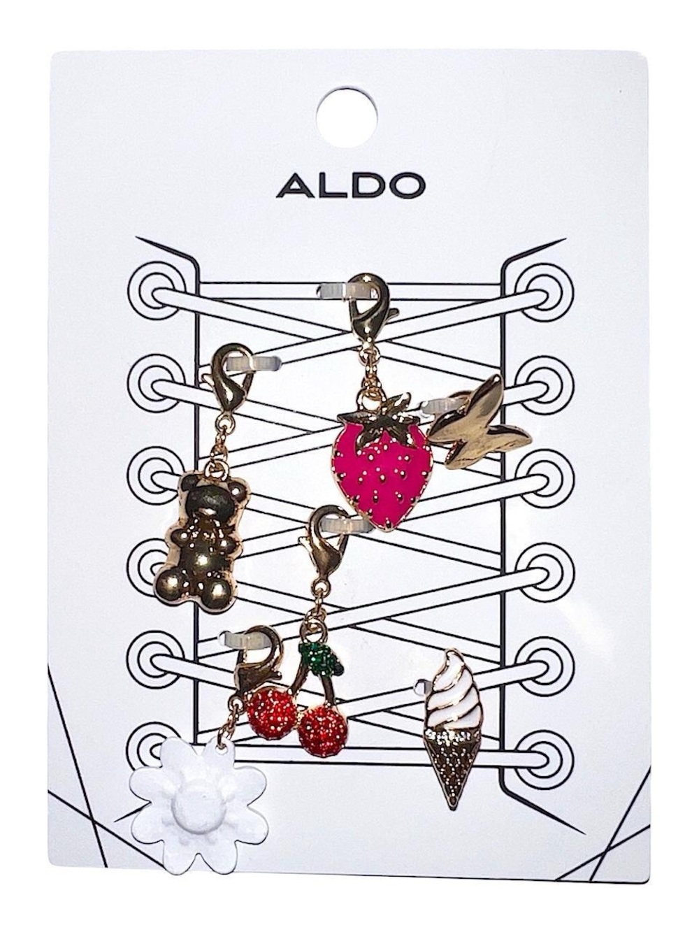 Aldo shoe lace Charm Set
